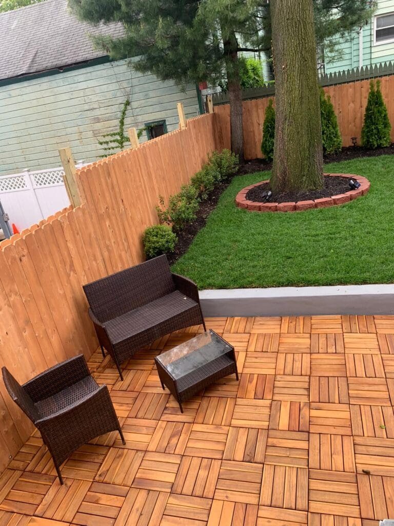 deck tile installation