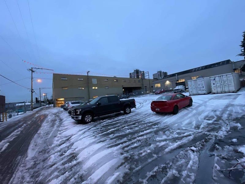 parking lot snow removal