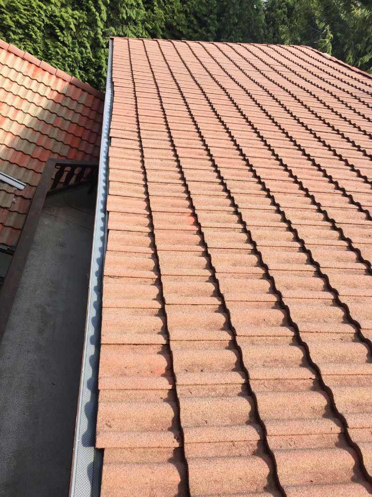 Tile roof cleaning in Vancouver