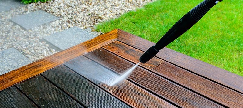 Deck Pressure Washing