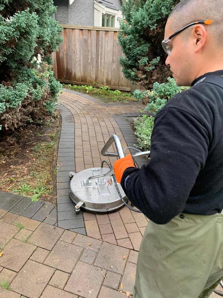 pressure washing