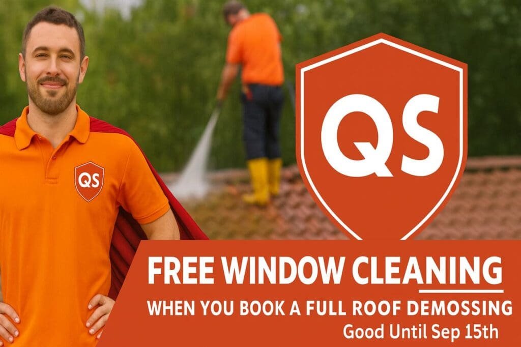 Professional roof cleaning in Vancouver with safe moss removal and soft-wash service.