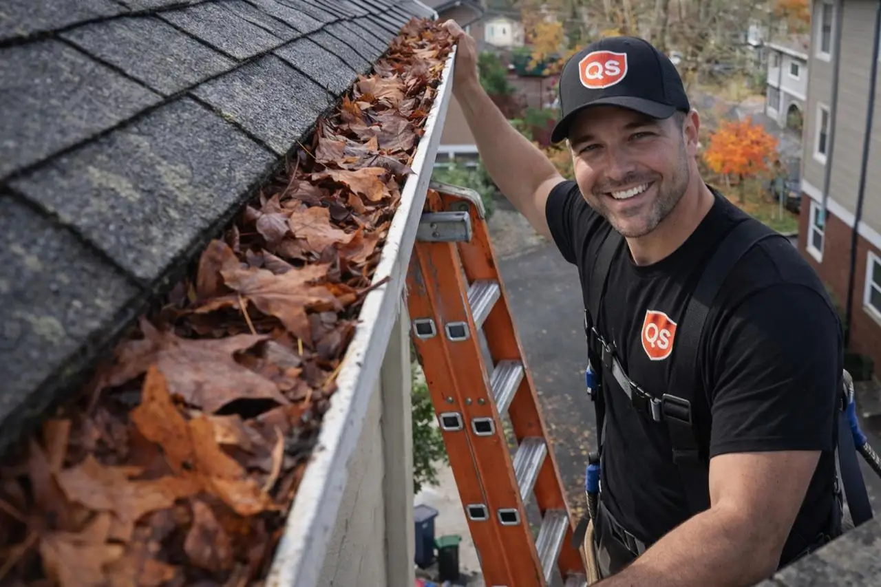 Commercial gutter cleaning for strata and managed properties in Vancouver