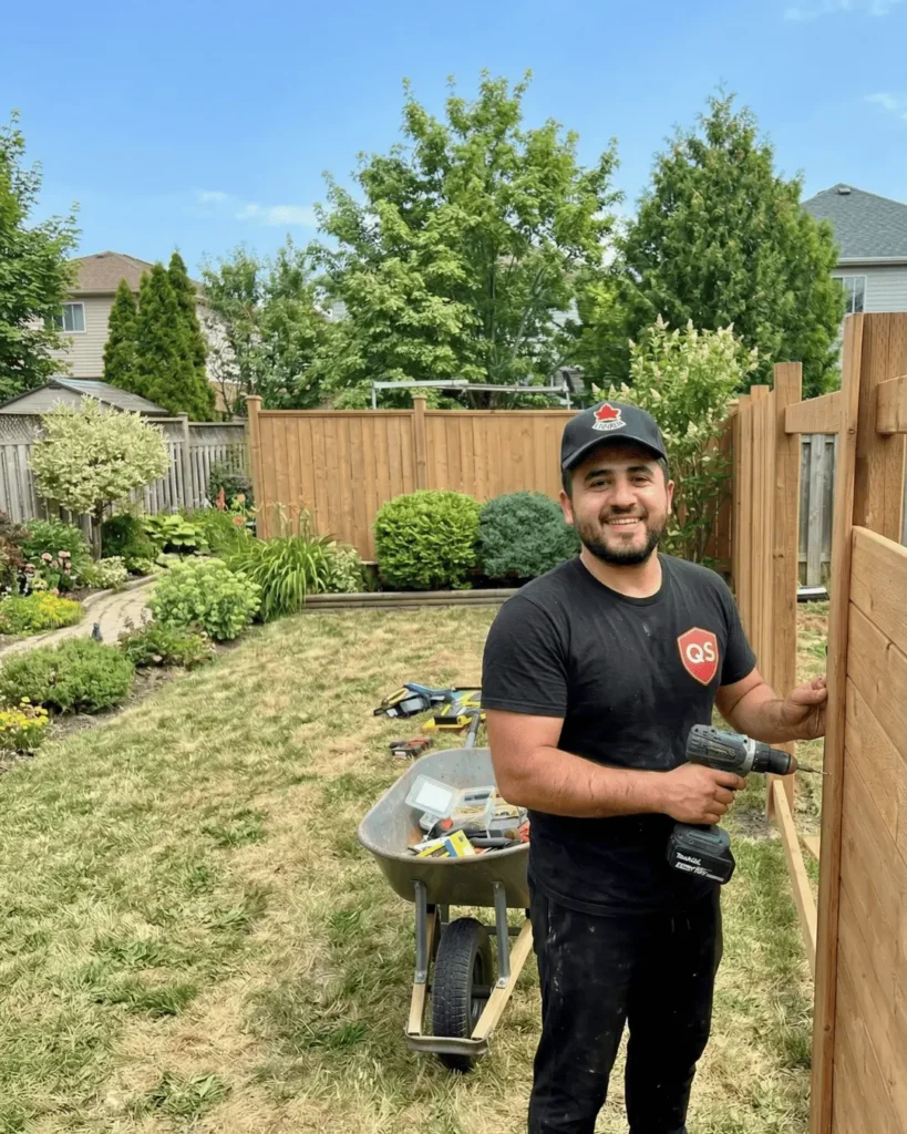install fence in burnaby. handyman service by quicksidekick