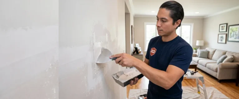 Drywall repair Burnaby by Quick Sidekick