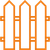 Fence icon