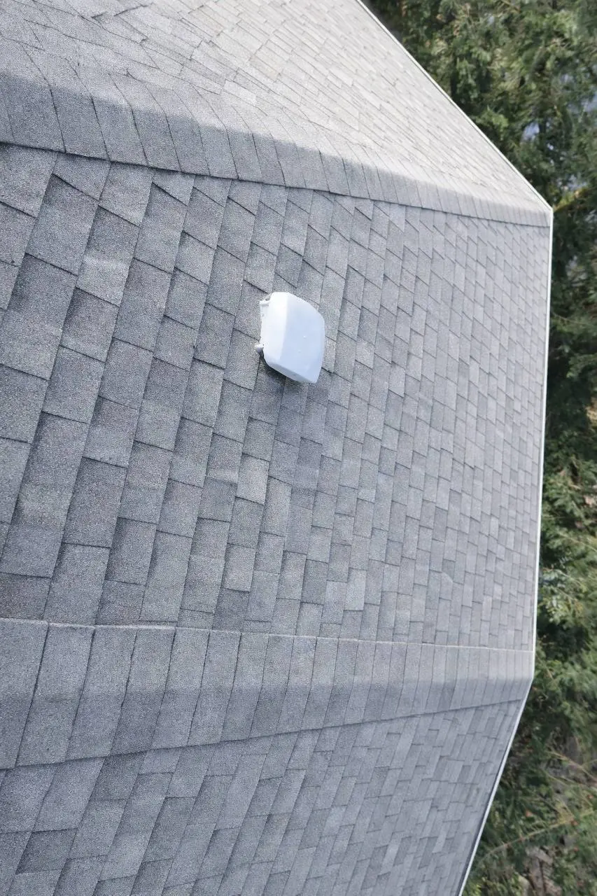 After roof cleaning service in Vancouver