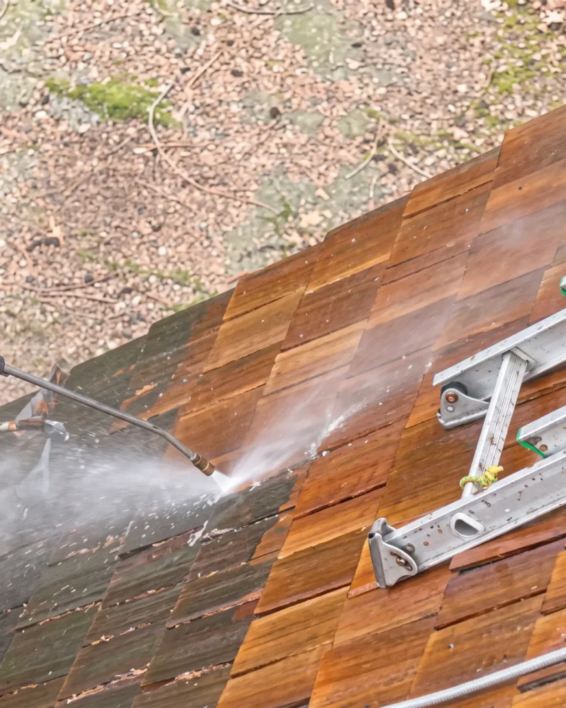 Soft wash cleaning in vancouver