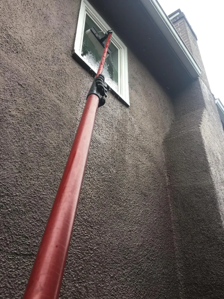 water fed pole window cleaning