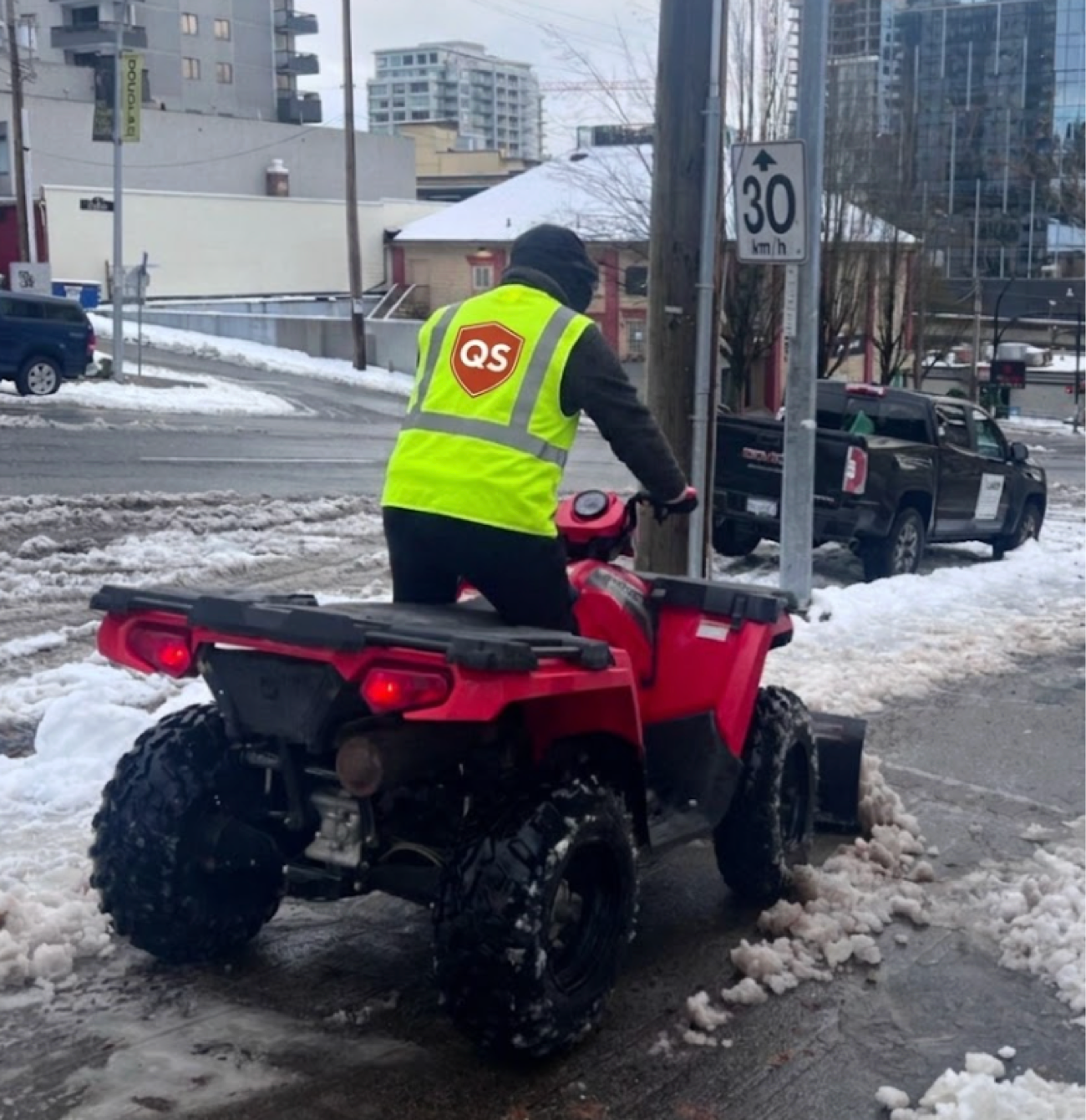 ATV Snow Removal
