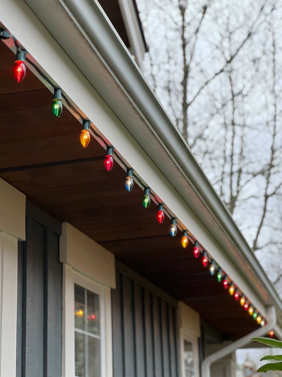 Christmas light materials being prepared for installation in Vancouver