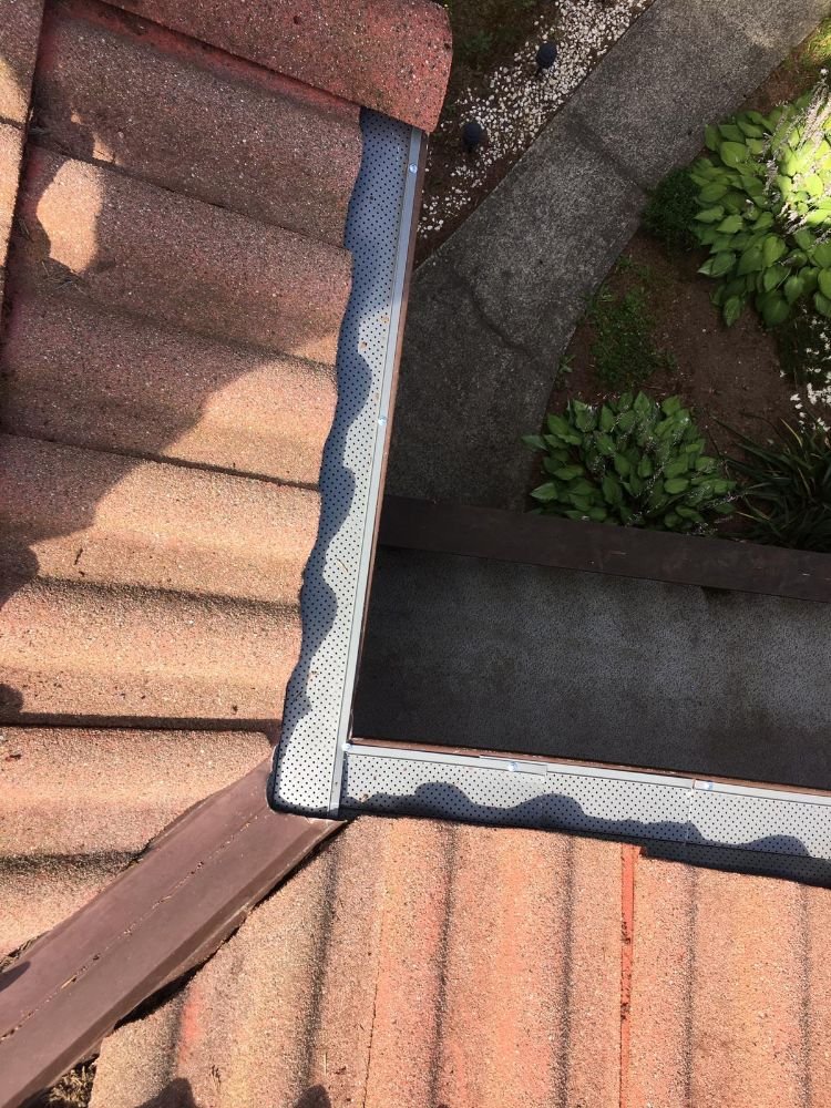 Gutter guard installation