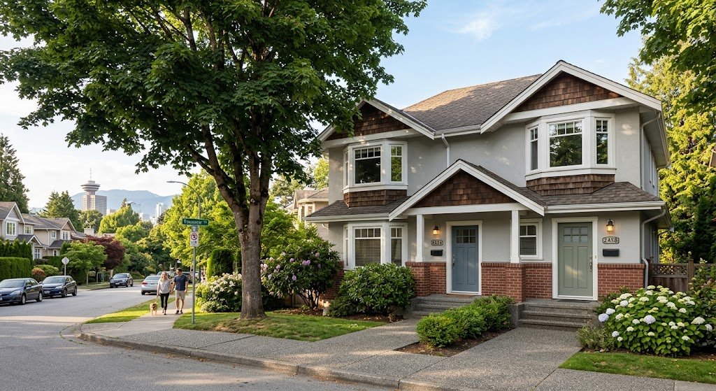 Gutter cleaning for duplex homes in Vancouver