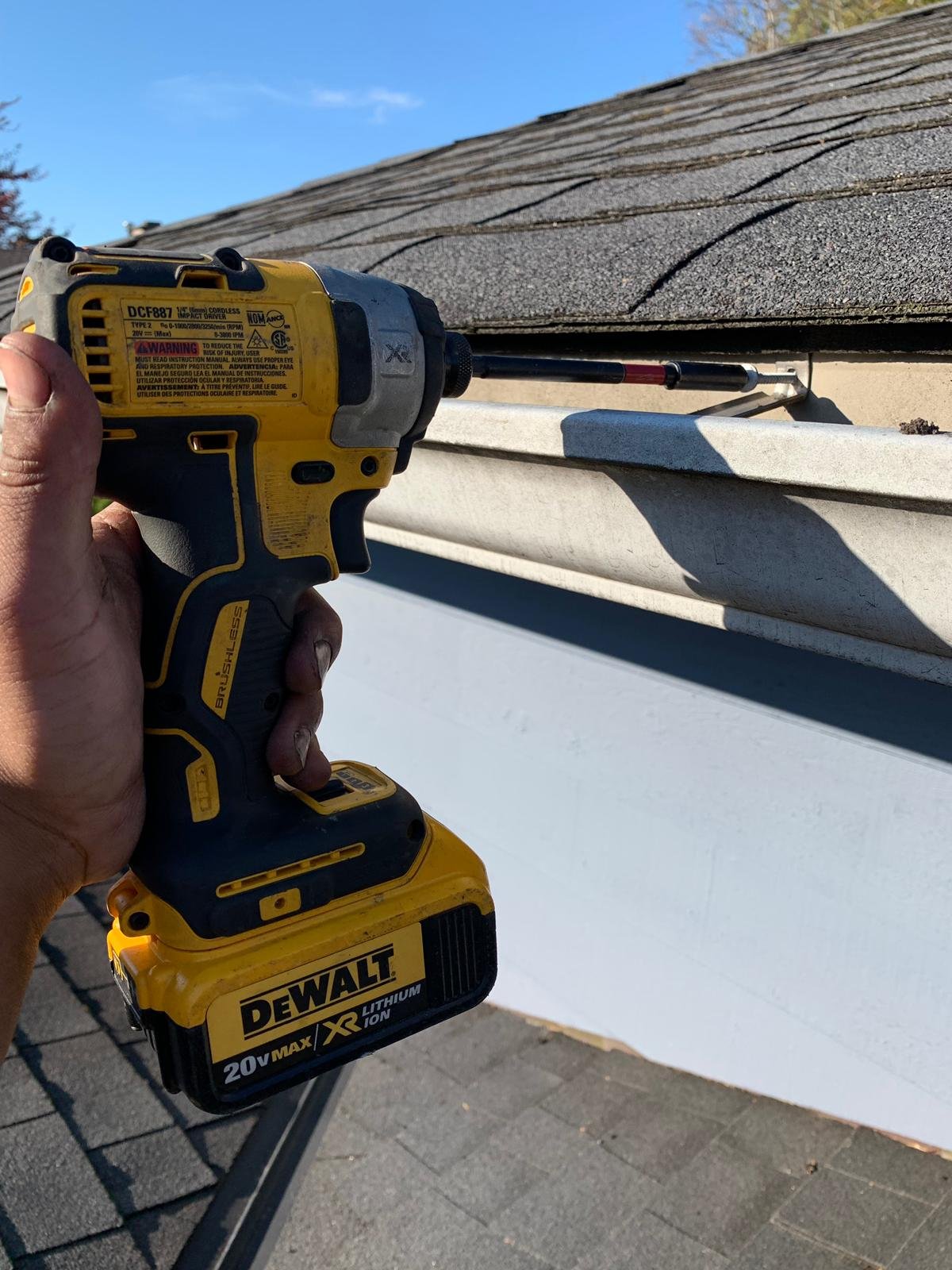Gutter repair service in Vancouver