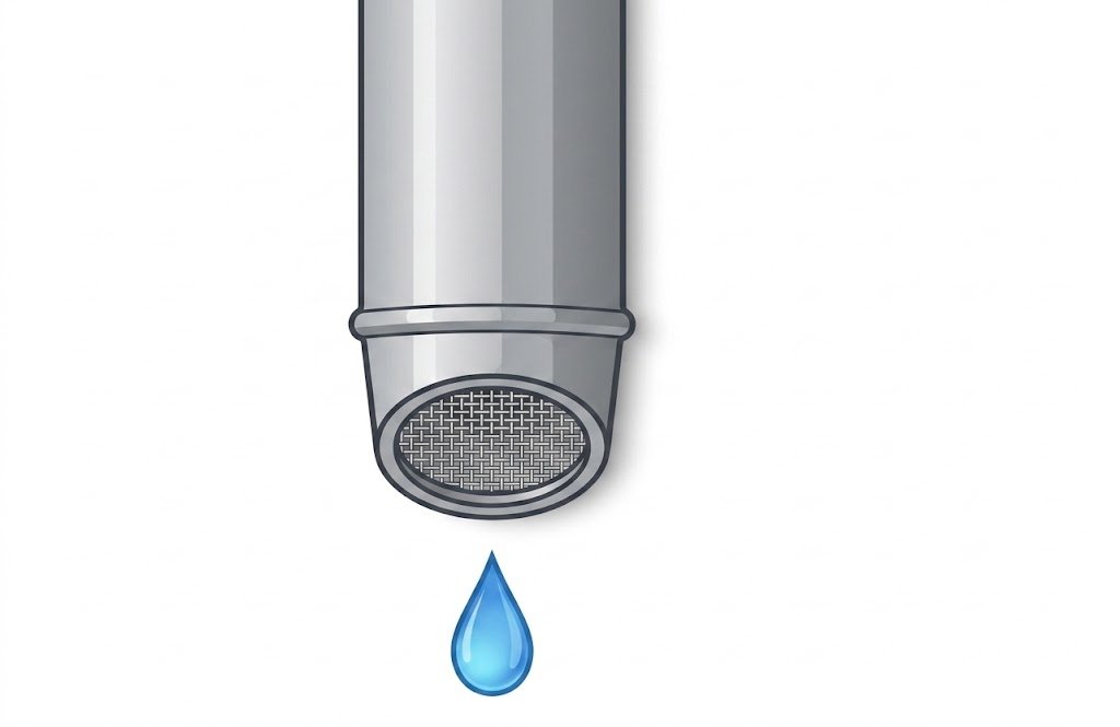 Little or no water coming from the bottom of a downpipe