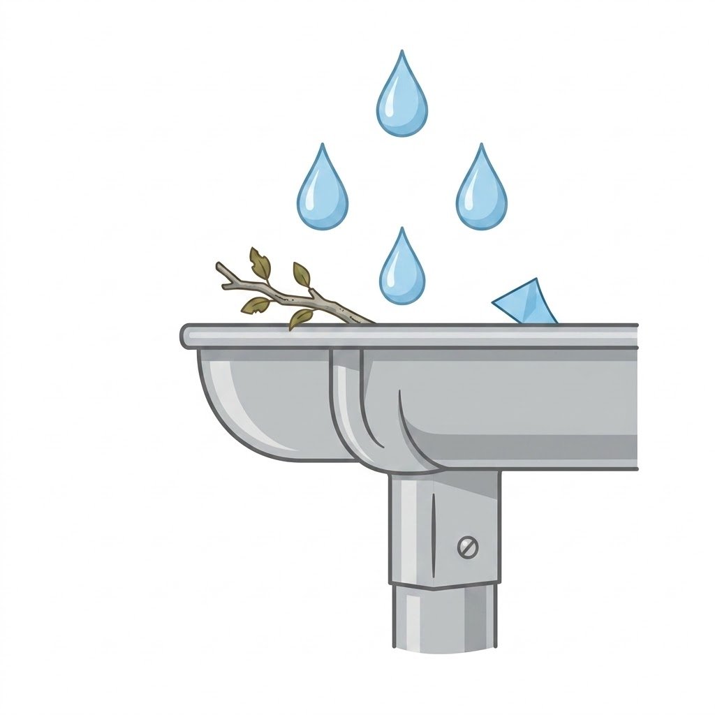 Rain gutter