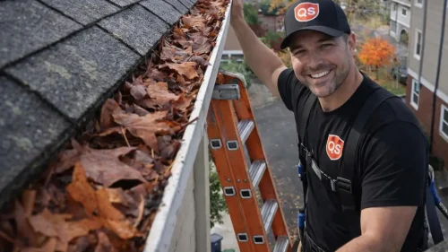 Commercial gutter cleaning services in Vancouver by Quick Sidekick