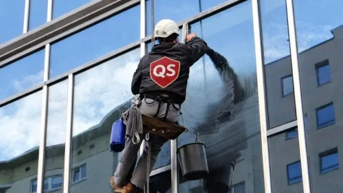 Highrise window cleaning in vancouver bc by quicksidekick handyman